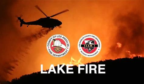 Fire Near Lake Hughes 95 Contained