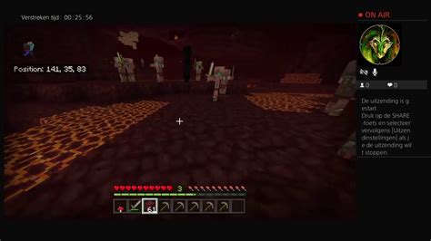 Live Minecraft Seizoen Aflevering Nether Youtube