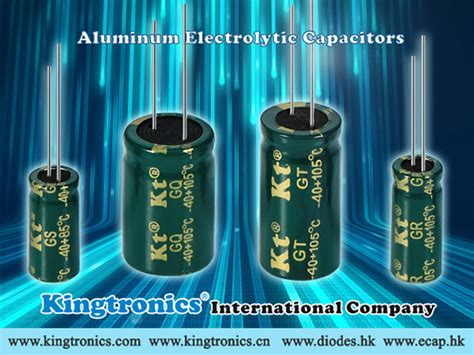 Kingtronics Cross Reference For Radial Type Aluminum Electrolytic Capacitors