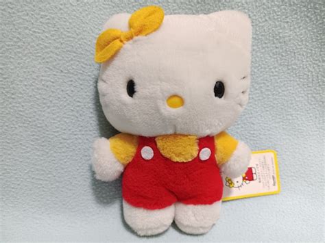 Vintage 1999 Hello Kitty Plush Doll Sanrio Eikoh 7 5 Etsy