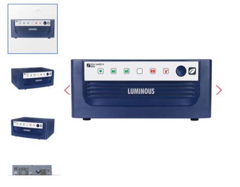 Luminous Va Eco Watt Home Ups Capacity Va At Rs Piece