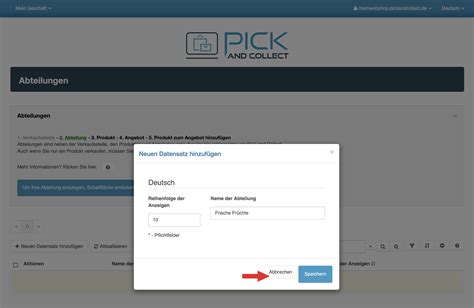 Pick And Collect Schnellstart Schritt F R Schritt Hilfe