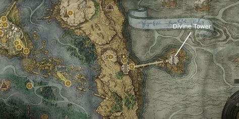 Elden Ring Every Divine Tower Location