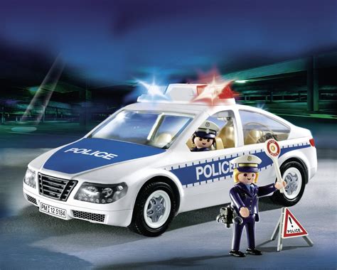 Playmobil Police Car with Flashing Light - Best Educational Infant Toys ...