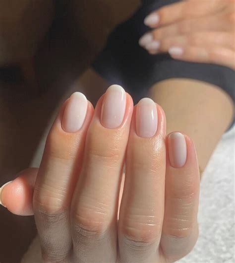 The Best Neutral Nails Nude Nails With Orange French Tips