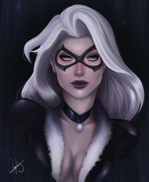 Artstation Felicia Hardy Black Cat Black Cat Marvel Black Cat Black Cat Art