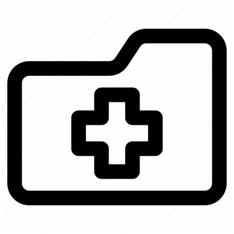 Medical Folder Patient Records File Icon Download On Iconfinder