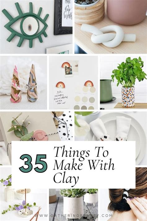 Things To Make With Clay Artofit