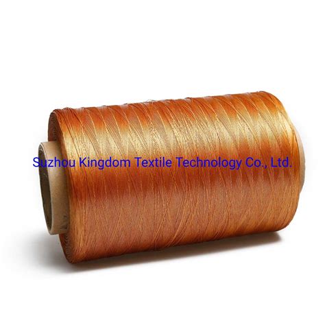 China High Tenacity 100 Polyester Spun Yarn For Conveyor Belt China