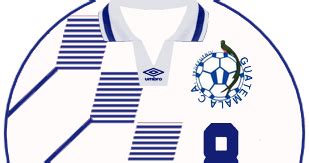 Football Shirt Art Escudos Para Futebol De Mesa Guatemala 1996 Escudos