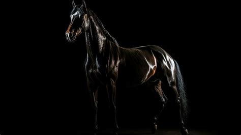 Horse Black Background Stock Photos, Images and Backgrounds for Free ...