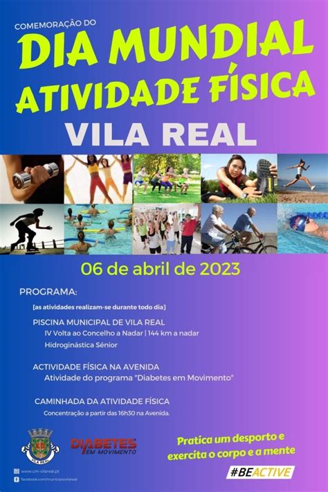 Vila Real Assinala Dia Mundial Da Atividade F Sica Universidade Fm