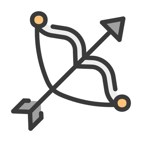 Cupid Arrow Generic Outline Color Icon