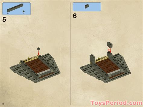 LEGO 4195 Queen Anne's Revenge Instructions and Parts List