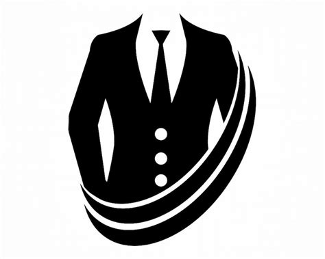 Mens Suit Logo Svg Suit Svg Mens Suit Cut Files Mens Suit Etsy Uk