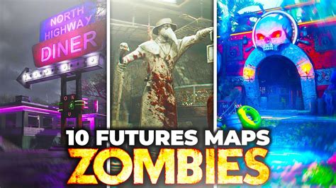 10 Maps Zombies à Venir Sur Call Of Duty 🧟‍♂️ Buried Die Rise Remaster Waterpark Fallout