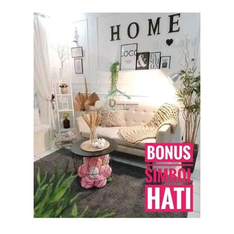 Jual Hiasan Dinding Tulisan Home Spesial Shopee Indonesia