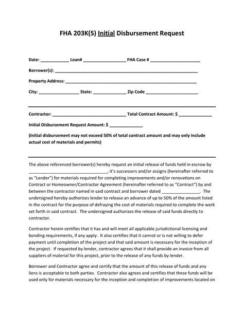 Fha K Form Fill Out Printable Pdf Forms Online