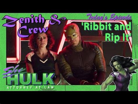 Live Reaction She Hulk Ribbit And Rip It Legally Green Episode 8