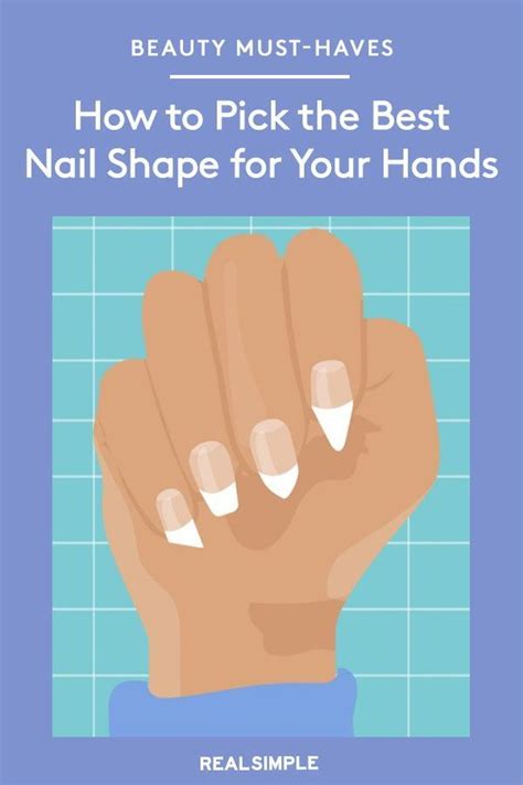 How To Pick The Best Nail Shape For Your Hands Nail Shape Natural