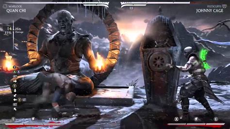 MKX Quan Chi Warlock Combos Patched YouTube