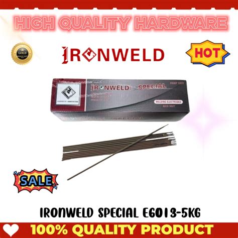 IRONWELD SPECIAL E6013 5kg 10kg welding rod | Lazada PH 