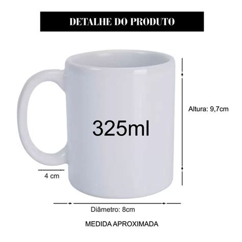 Caneca S O Bento Em Cer Mica Branca Ml Elo