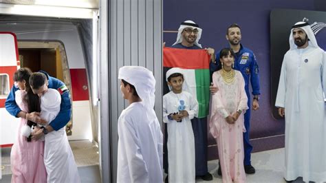 Sultan Al Neyadi Returns To The UAE Here Are Some Heart Warming