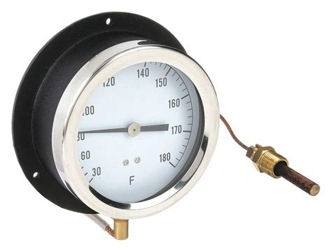 Analog Panel Mount Thermometer Grainger