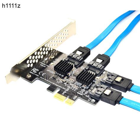 H1111Z Add On Card SATA3 PCI E PCIE PCI Express SATA 3 Controller