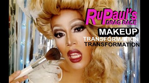 Rupaul Makeup Tutorial Transformation Youtube