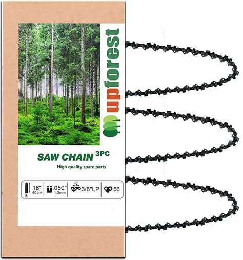 Jiudani 16 Chainsaw Chains Blade 3 8 Lp 050 56 Drive Links Replacement For Echo