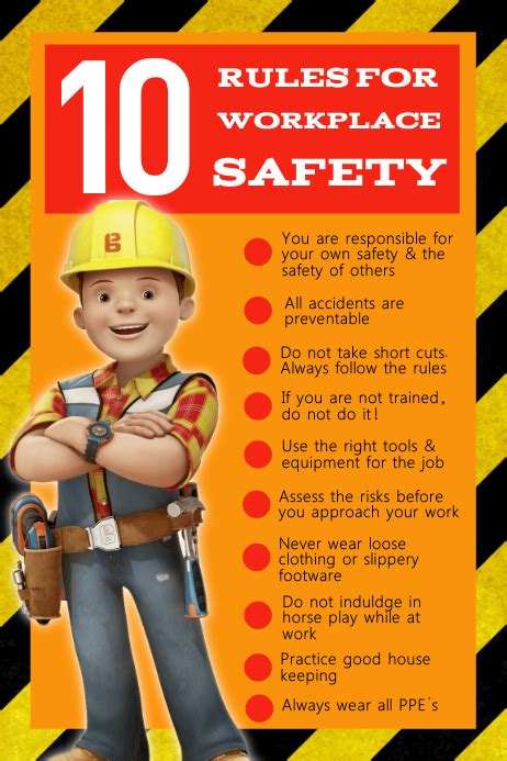 Free Safety Posters For The Workplace