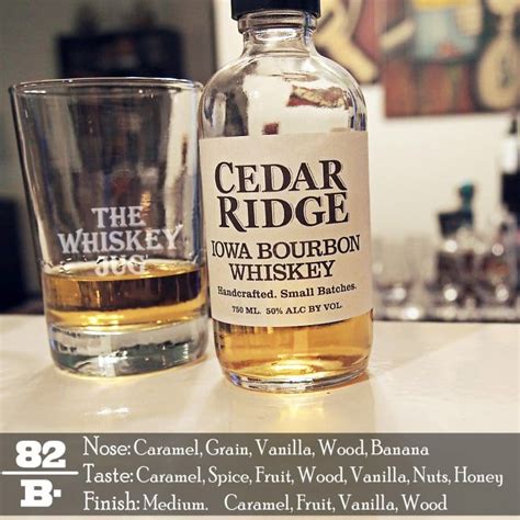 Cedar Ridge Iowa Bourbon Review - The Whiskey Jug