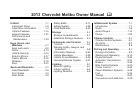 2013 Chevrolet Malibu Owner S Manual 436 Pages PDF