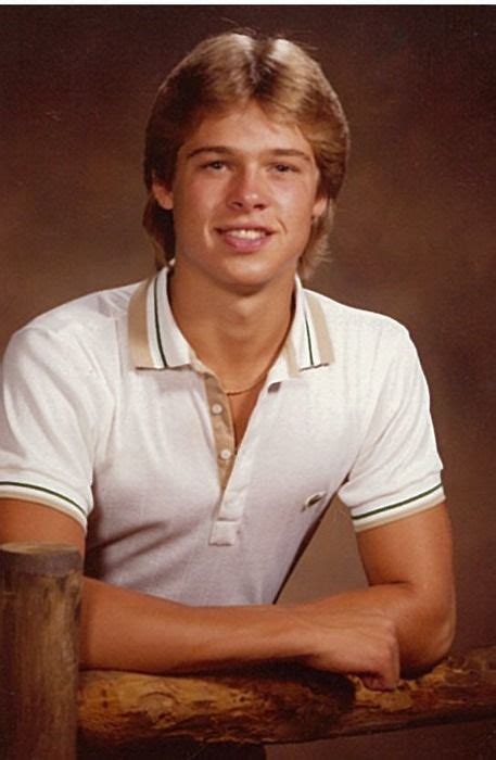 Brad Pitt College Photograph Brad Pitt Young Brad Pitt Brad Pitt