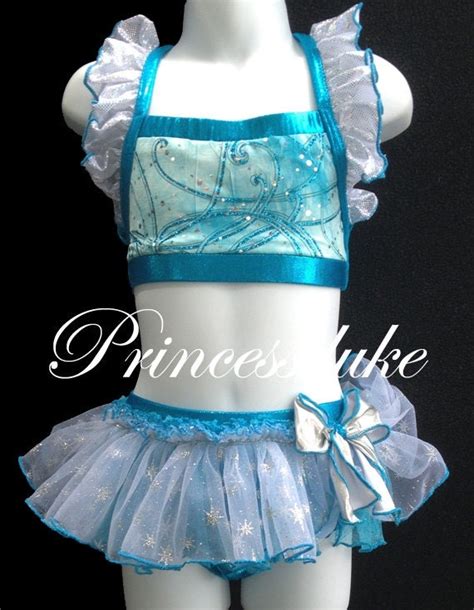 Princess Elsa Frozen Inspired Princessduke Birthday Bikini
