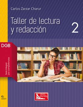 TALLER DE LECTURA Y REDACCION 1 4ª EDICION ZARZAR CHARUR CARLOS Libro