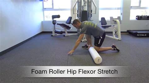 Foam Roller Hip Flexor Stretch - Connections Physical Therapy