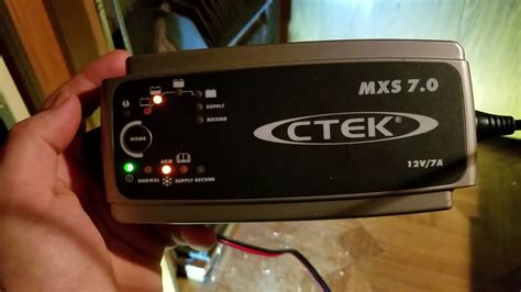 Ctek Mxs With Clicking Sound While Charging Youtube