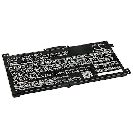 Ilc Replacement For Hp Hewlett Packard Bk03Xl Battery BK03XL Zoro