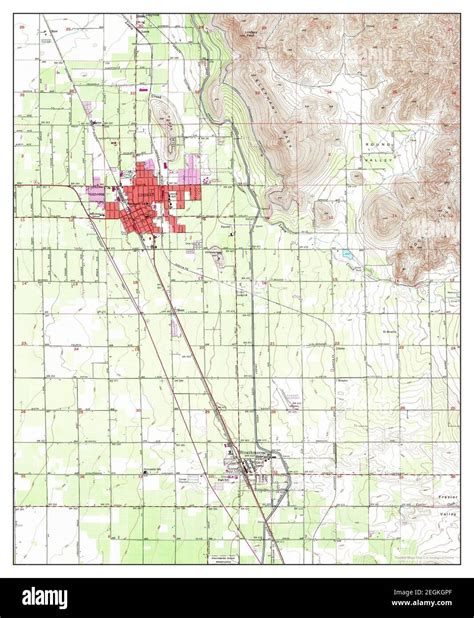 Lindsay, California, map 1951, 1:24000, United States of America by ...