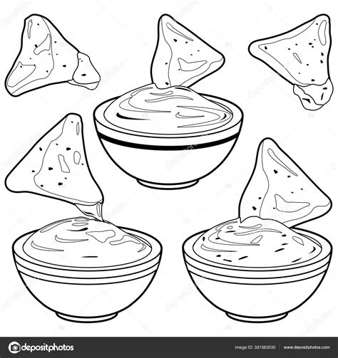 Potato Chips Coloring Pages