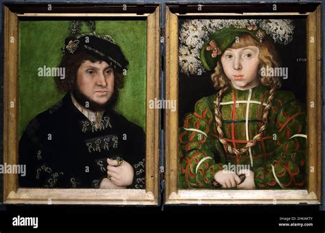 Portraits Of Johann The Steadfast And Johann Friedrich The Magnanimus