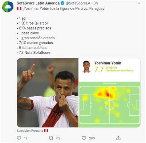 Selección Peruana Yoshimar Yotún La Figura Tapia Y Cueva Los