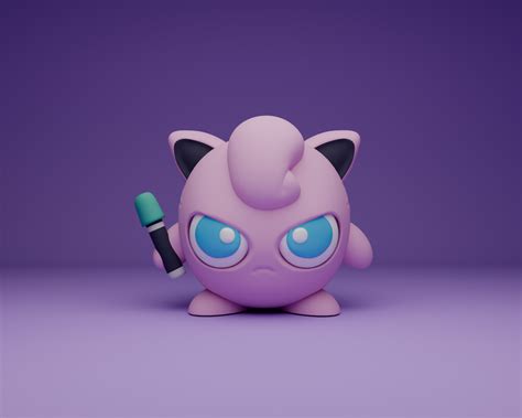 Artstation Jigglypuff Pokemon