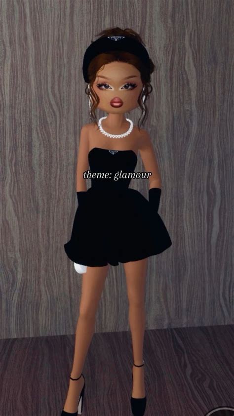 Glamour Outfit In Dress To Impress Roblox In