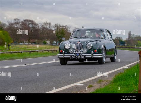 Mk2 Jaguar 3 4 1960s Classic British Saloon Car Stock Photo Alamy