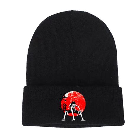 One Piece Beanies - Luffy One Piece Anime Casual Beanie Wool Hat | One ...