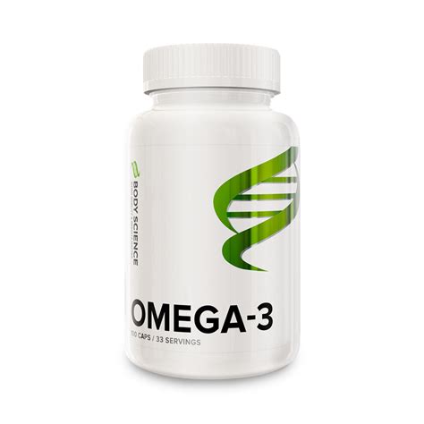 Omega-3 från Body Science – Köp fiskolja online | MM Sports